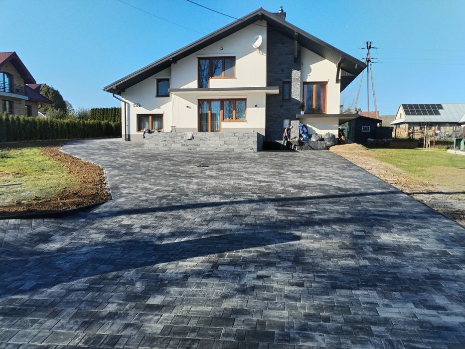 Brukarstwo, układanie kostki brukowej, prace ziemne , koparka 3.5 t