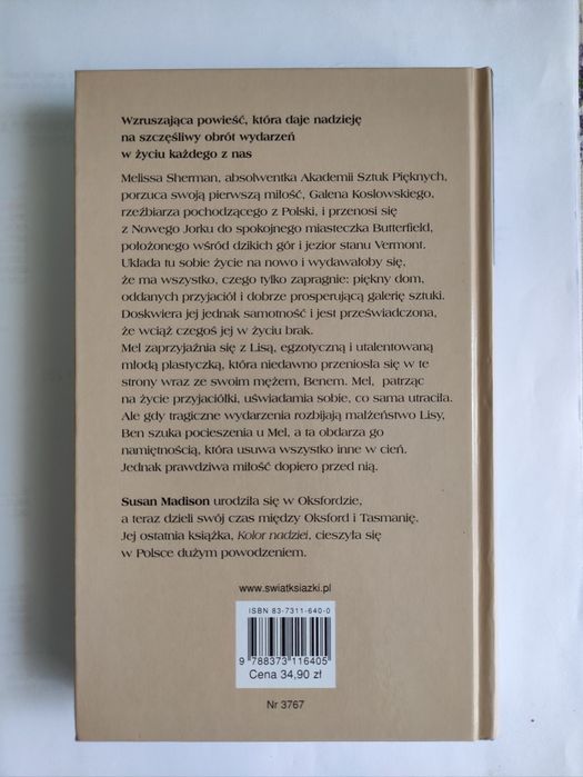 Powieść Susan Madison "Czekam na prawdziwą miłość"
