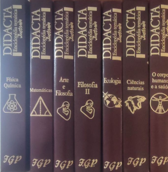 DIDACTA - Enciclopédia Temática Ilustrada - 7 vol. Ref: P VSO