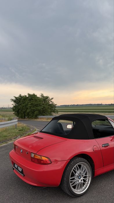 Bmw z3 cabrio nowy dach material szycie plus szyba