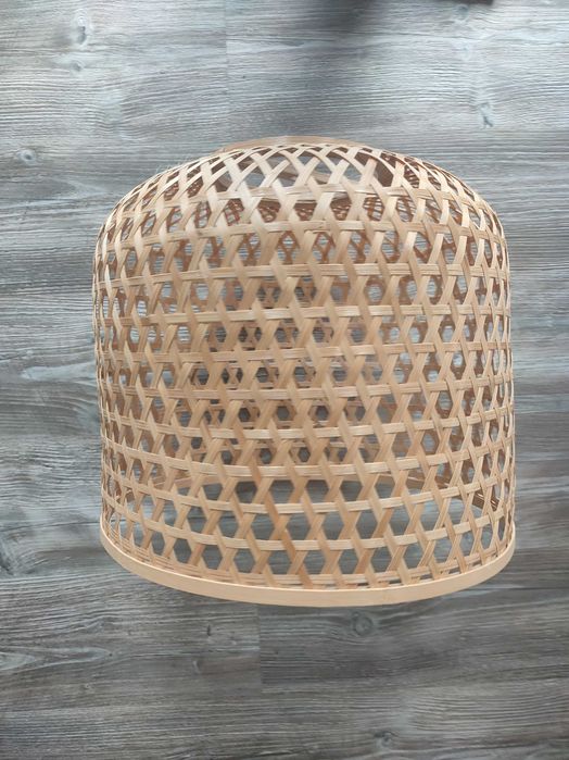 Dekoracja Boho - doniczka, lampa