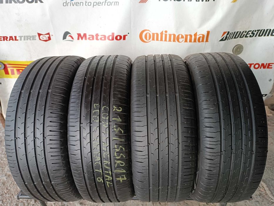 Літні шини 215/55 R17 Continental Eco Contact 6
