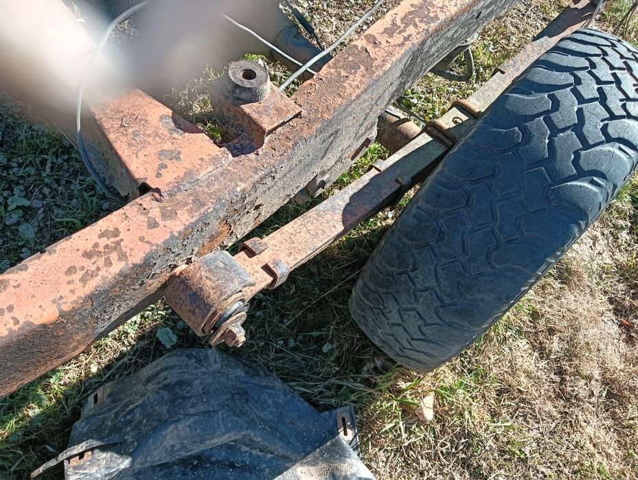 Części UAZ mosty i skrzynia