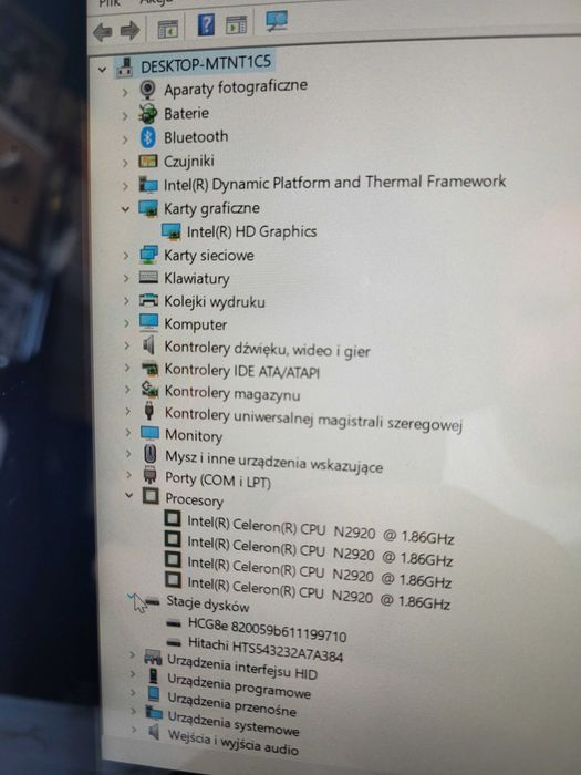 Laptop 2w1 / FullHd/4x2GHz/4GBRam/Ssd64Gb+Hdd320Gb/Win10/Dotyk