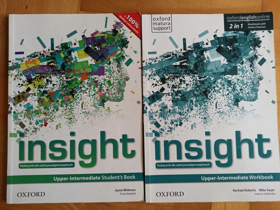 Insight Upper Intermediate Oxford podręcznik i zeszyt ćwiczeń
