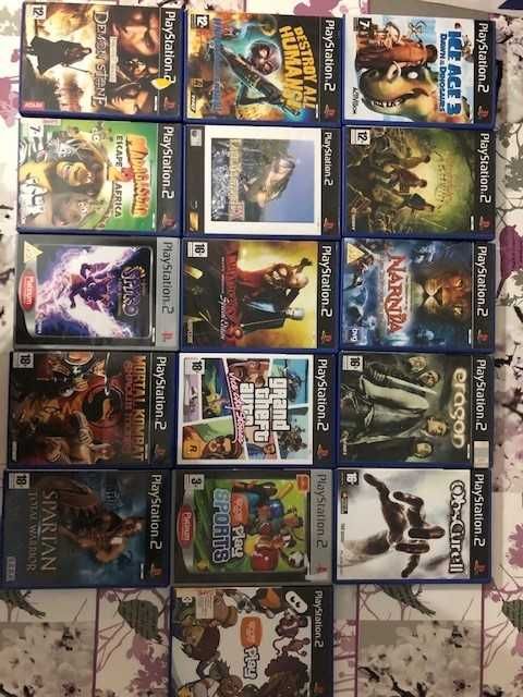 Jogos PS2 (Preços na descrição)
