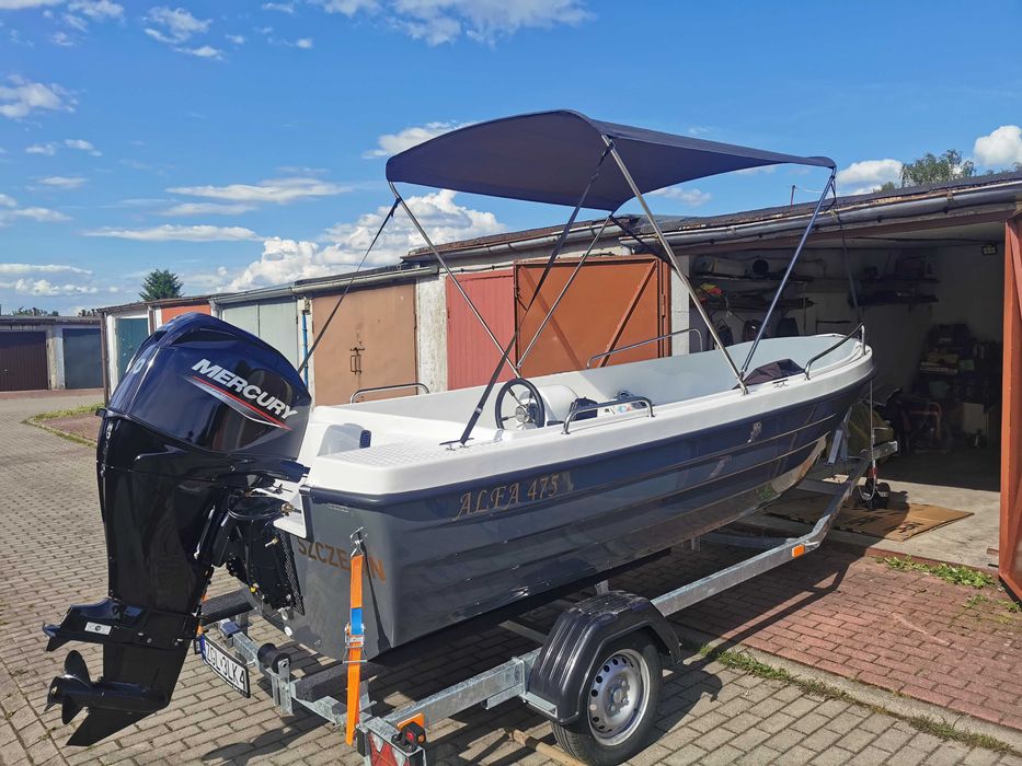 Łódka motorowa alfa475