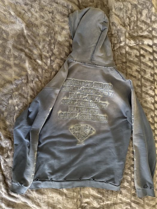 Худи Balenciaga distressed