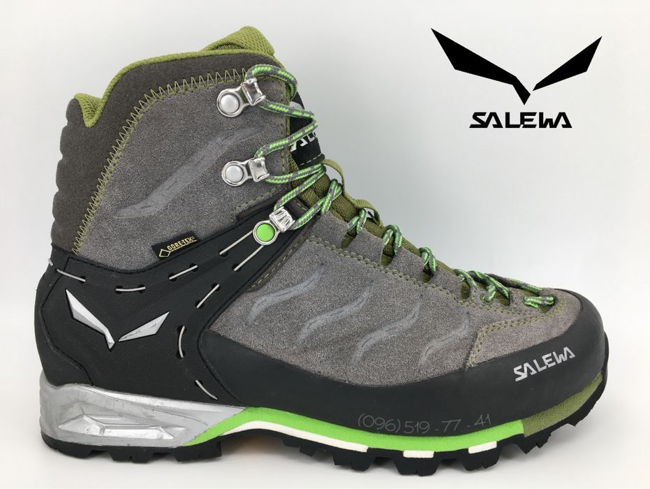 Детские кожаные ботинки Salewa Trainer GTX Gore-Tex 40 1/2 оригинал