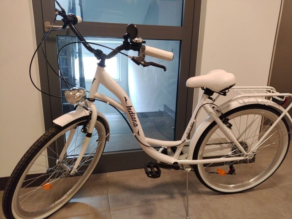 Nowy rower miejski,  gwarancja 2 letnia, 7 przerzutek, niski  wsiad