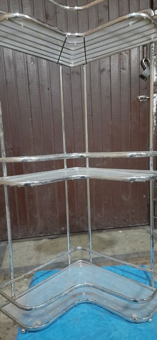 Полиця кутова в ванну