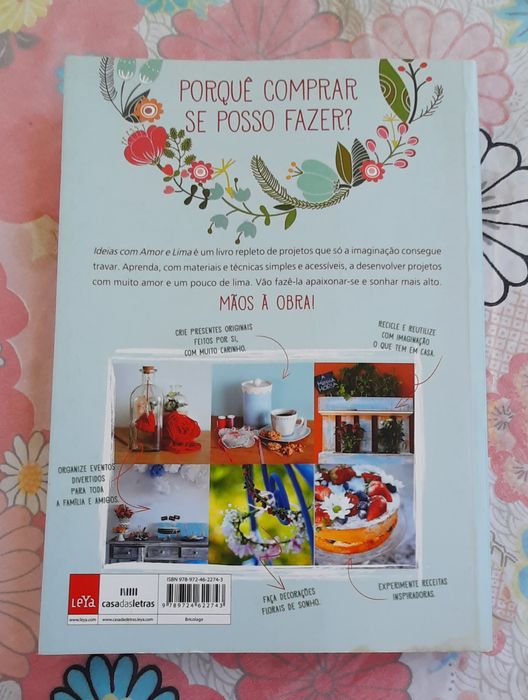 Livro "Ideias com amor e Lima"