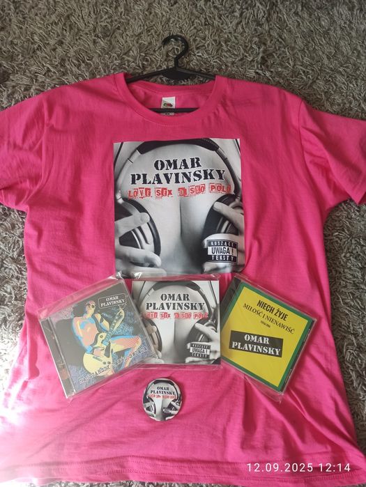 Koszulka Omar Plavinsky Love Sex Disko Polo
