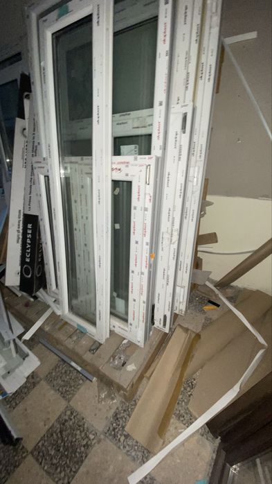 Portas e janelas em pvc a venda