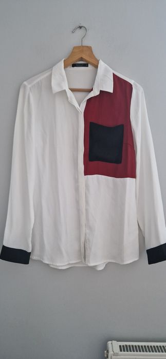 Mohito Śnieżnobiała  lekka koszula