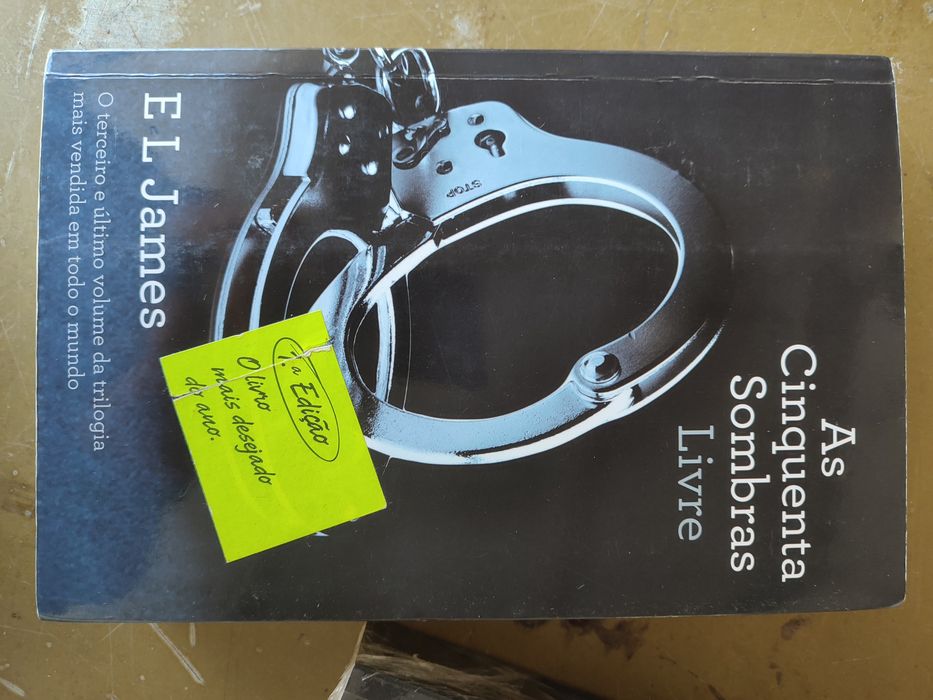 Livros as cinquenta sombras de grey