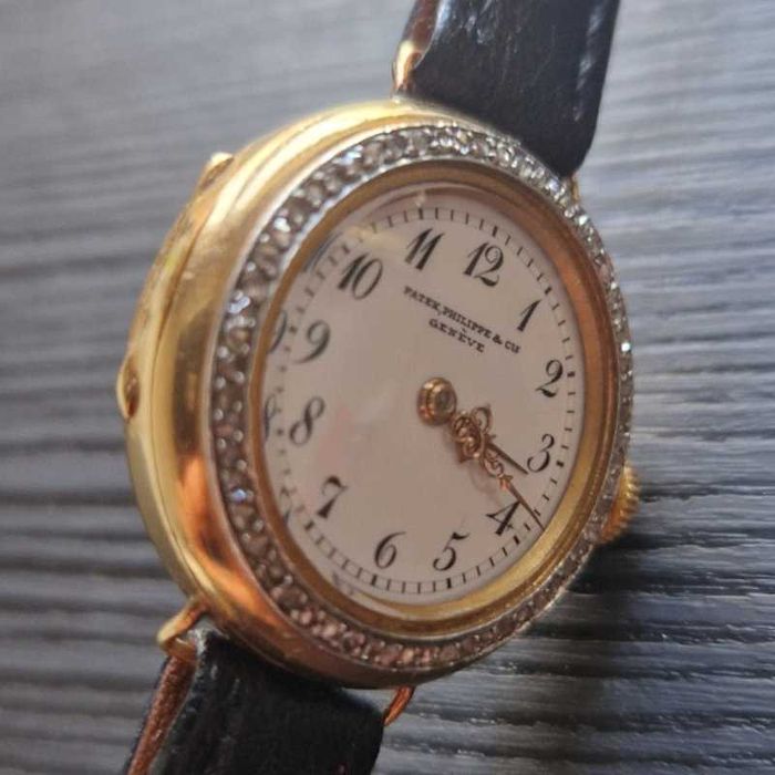 Patek Philippe Mid Size 1910s 18K & Diamonds