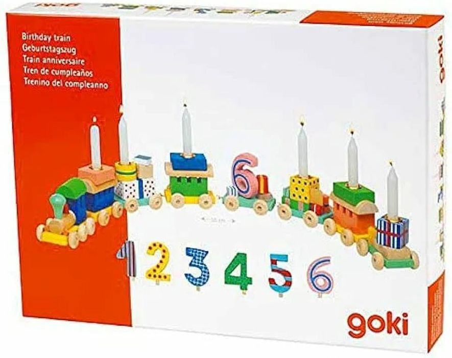 Urodzinowy pociąg do zabawy Goki