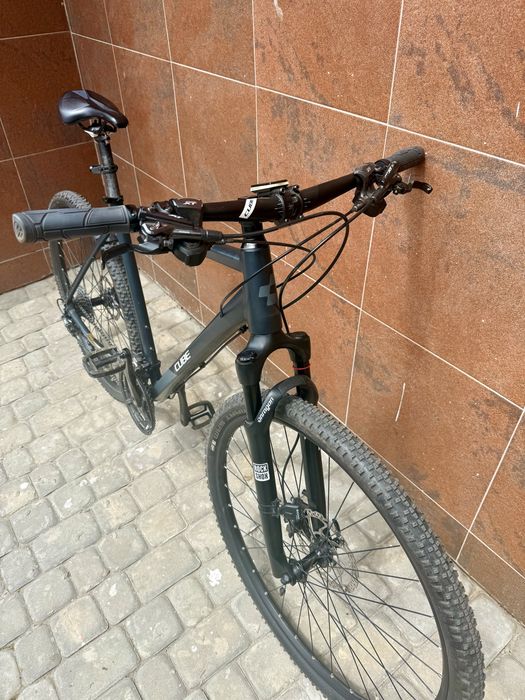 Велосипед гібрид Cube Cross EXC (full XT)