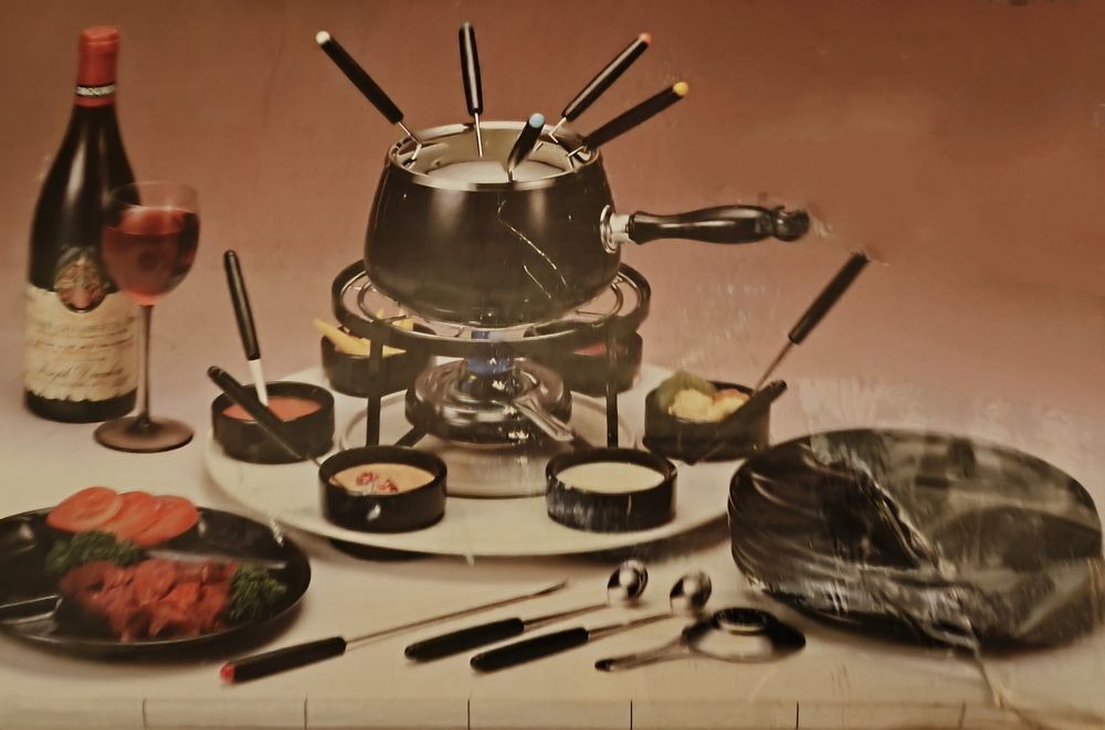 Conjunto de fondue bourguignonne