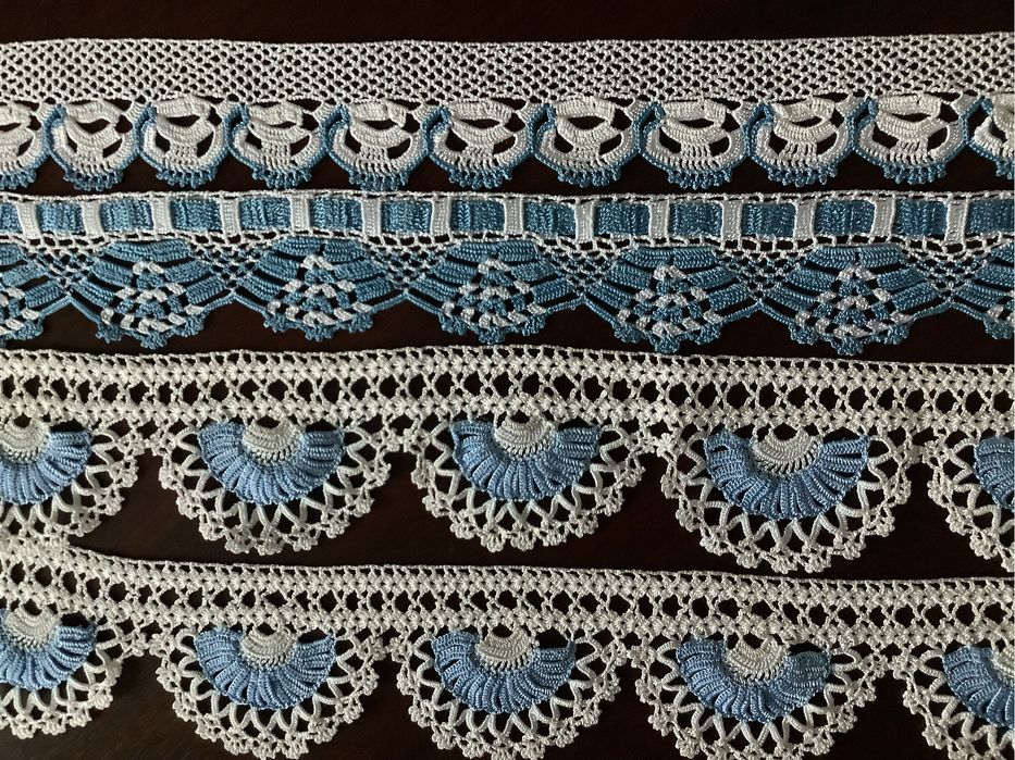 Вишивки вінтажні, мережива гачком