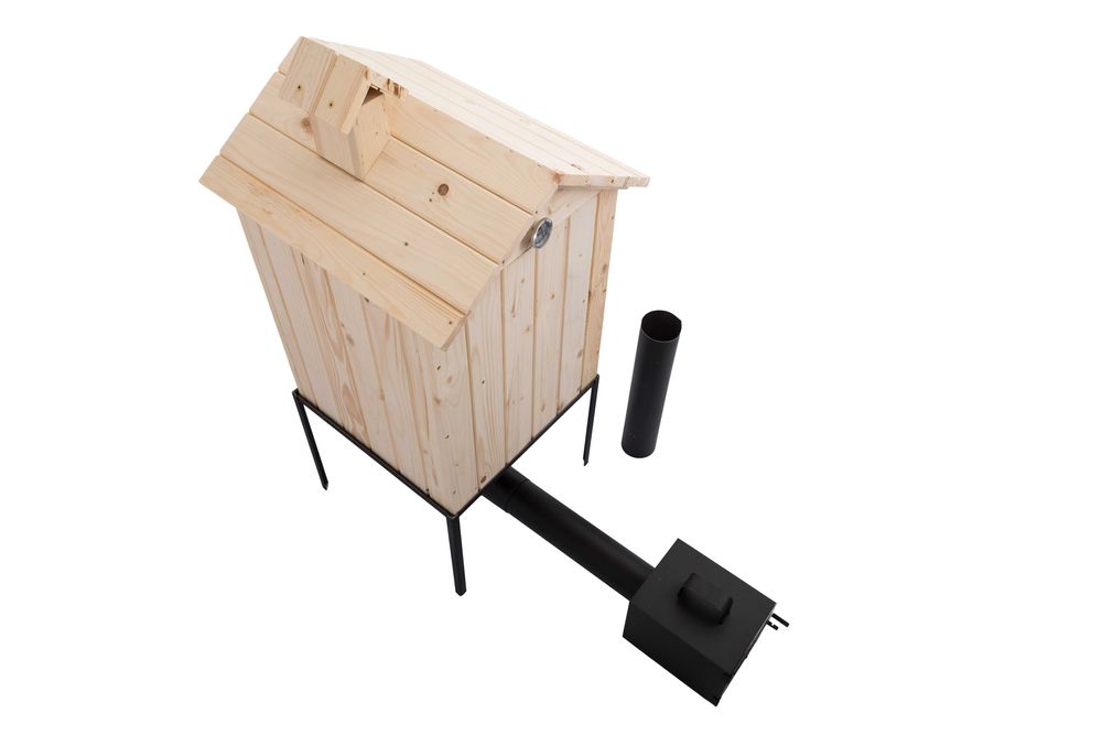 Wedzarnia ogrodowa drewniana zestaw hit