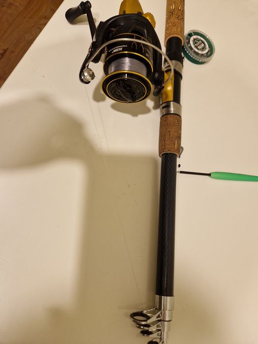 Wędka z kołowrotkiem