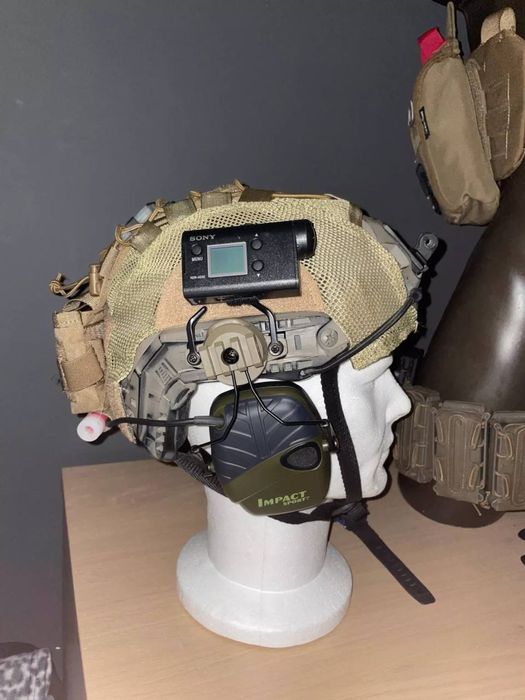 Адаптер крепление на шлем для активных наушников