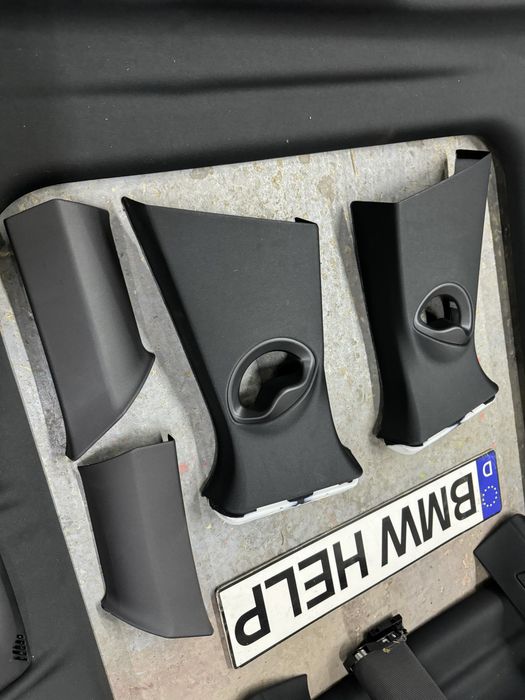 Чорна стеля BMW 2 F44 М235 Черный потолок Шторка Панорама anthrazit