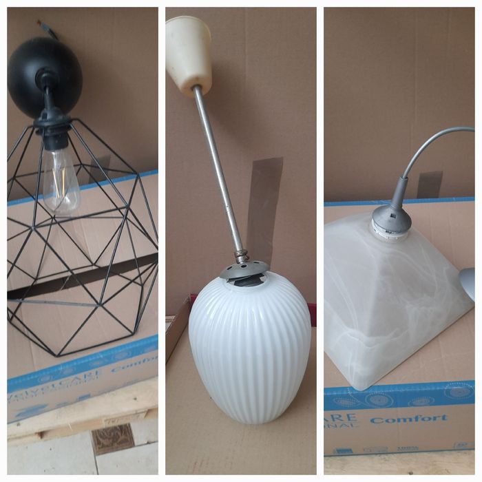 Lampa wisząca 2 rodzaje