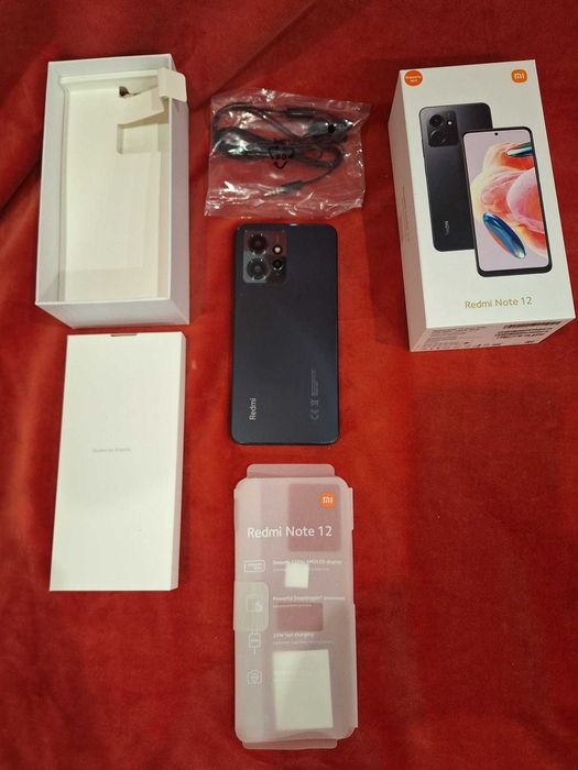 Redmi Note 12 - Como novo (Com caixa e todos os acessórios) 128Gb/4Gb -> 100% Funcional