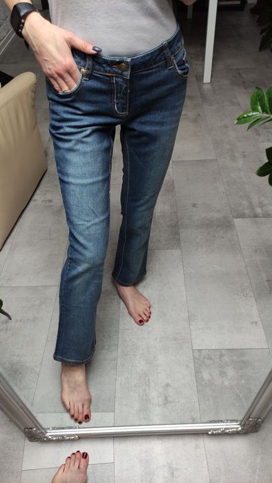 Nowe proste jeansy xs