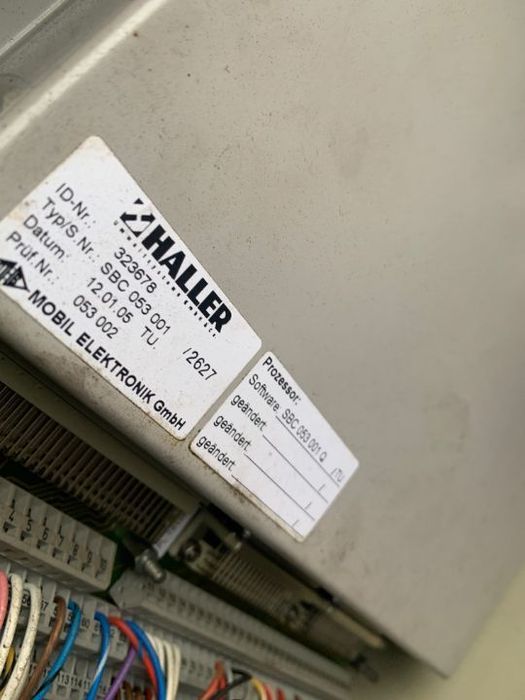sterownik komputer do śmieciarki haller sbc053001