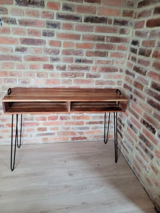 Konsola wykonana z drewna egzotycznego, biurko ,toaletka