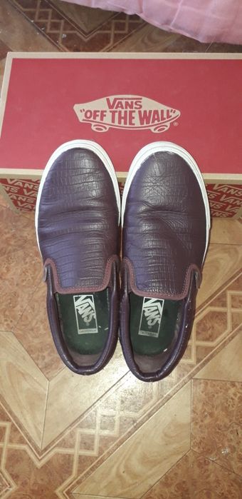Vans trampki skórzane