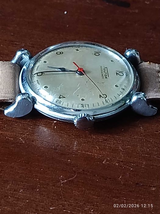 Relógio Suíço Fulton mecânico Excelente exemplar de Época Anos 50