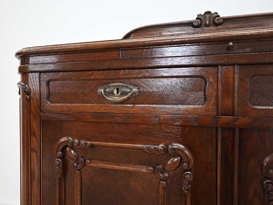 piękna komoda w ciepłym dębie 120306