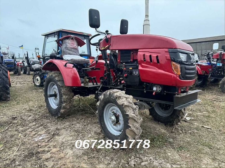 Мототрактор KENTAVR 160 BN посилена рама+фреза та плуг ДОСТАВКА додому