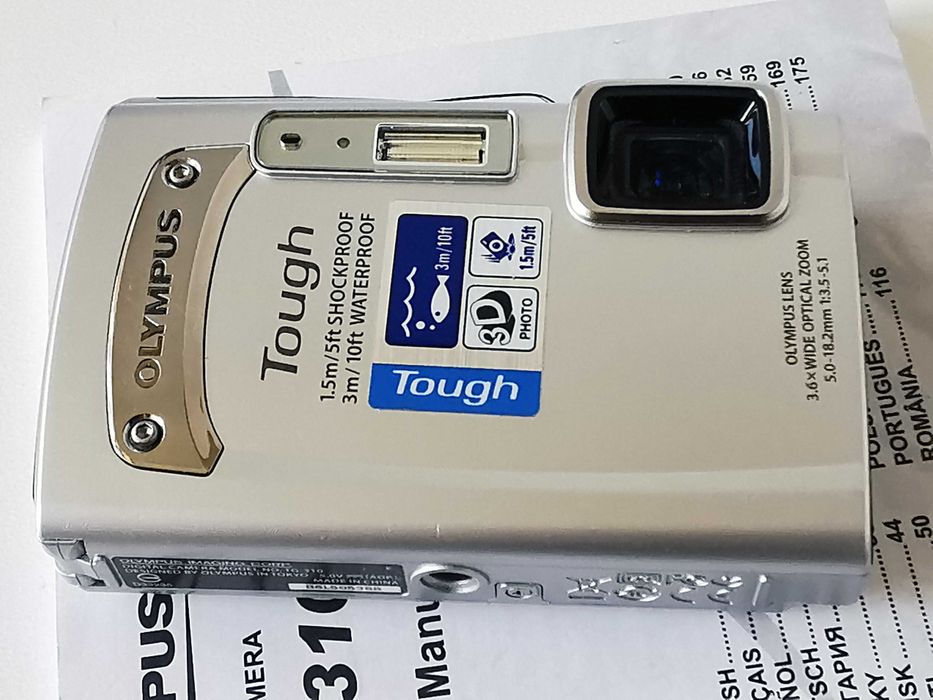 Aparat Podwodny Olympus Touch TG-310 - USZKODZONY