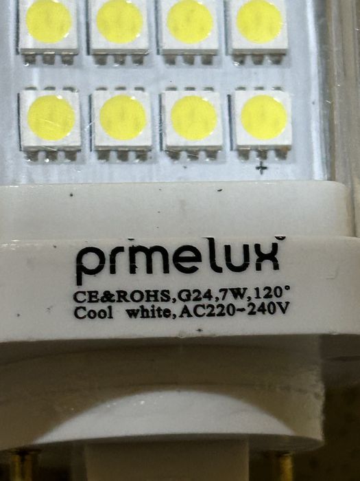 Lâmpadas led usadas