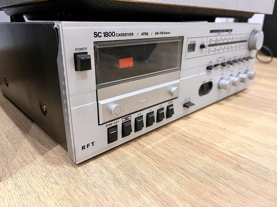 Amplituner RFT SC 1800 i gramofon