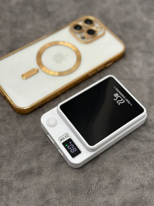 АКЦІЯ-РОЗПРОДАЖ!!!Бездротовий магнітний павербанк акумулятор Iphone