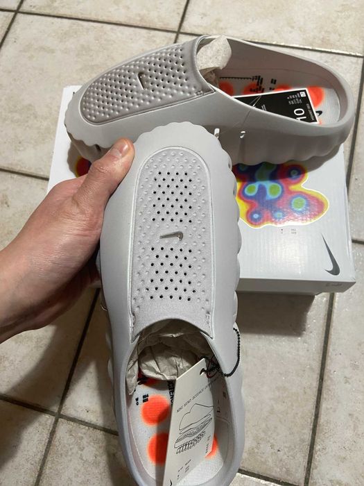 Klapki NIKE Mind 001 Slide Light Smoke Grey szare R.42