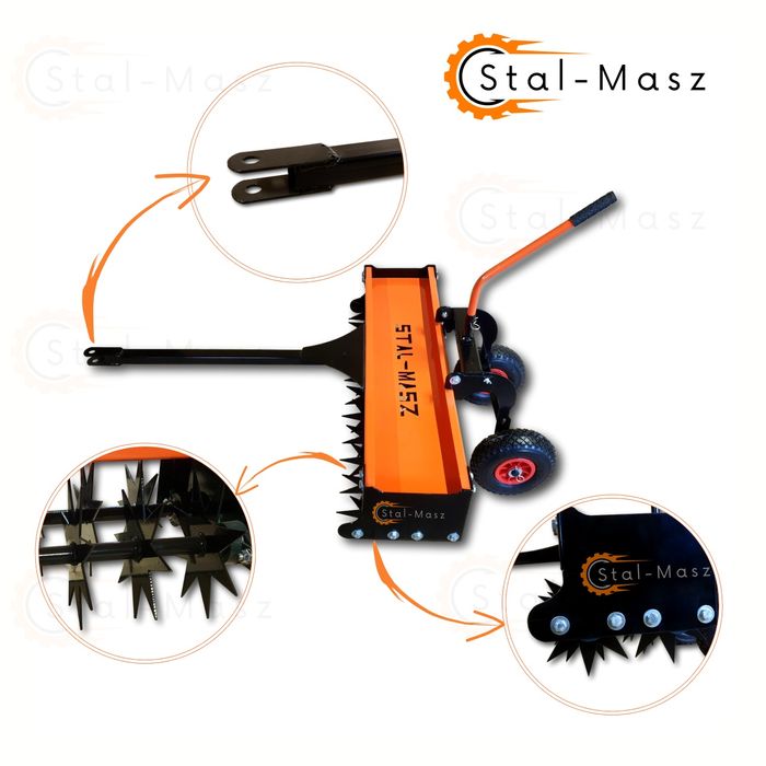 Aerator 2 Rzędowy do Traktorka kosiarki