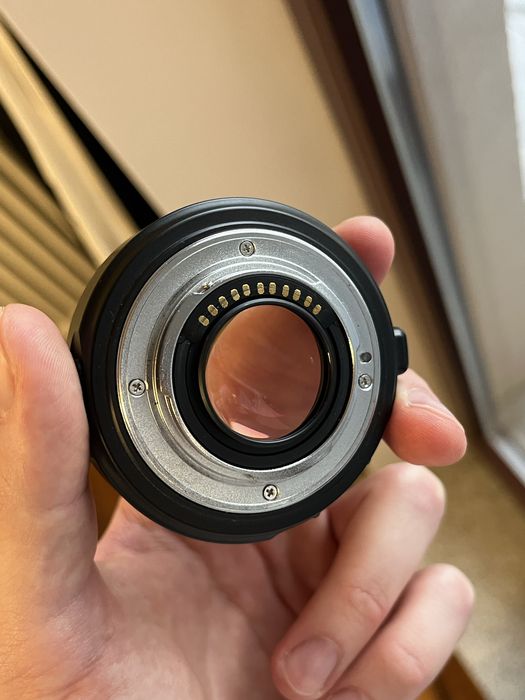 Objektyw Sigma 18-35 art 1.8 + Viltrox EF-M2 II