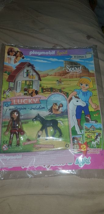 Playmobil spirit komiks z figurkami
