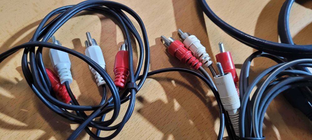 Cabos RCA como novos64586030634626122