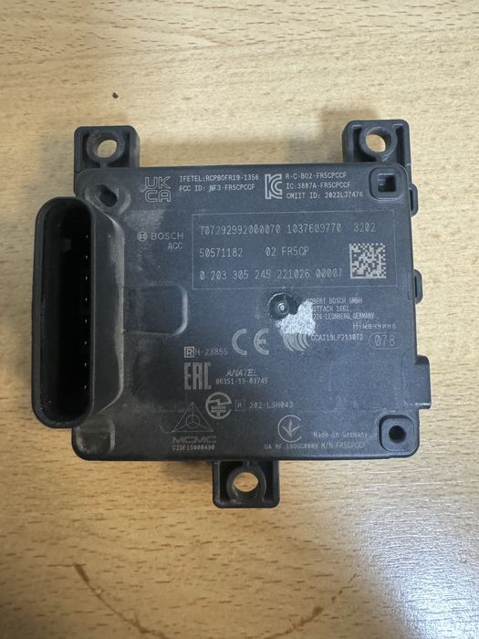 Дистроник радар dodge hornet alfa romeo tonale