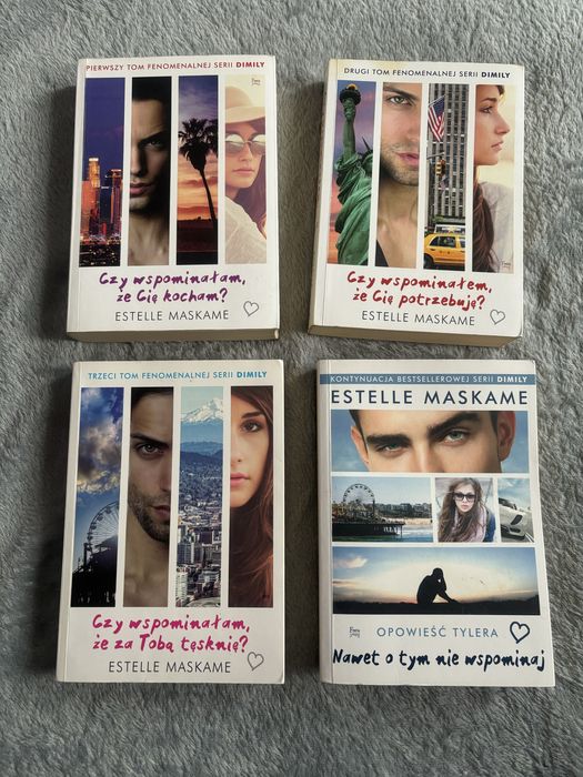 Cztery tomy serii DIMILI Estelle Maskame