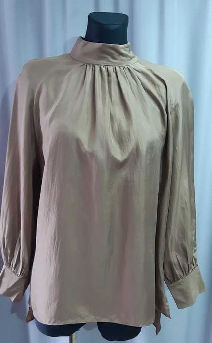 Блузка шелковая Massimo Dutti